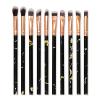 10 Marbled Makeup Brush Set, Foundation Brush, Eye Shadow Concealer, Blush Brush Set, Makeup Brush Tool Kit view 1