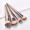 4/10 champagne makeup brush set for liquid foundation, foundation, blush, eye shadow, song and dance mix makeup brush, beauty tool, 10 eyeshadow cream view 4