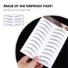 3 Sheets Eyebrow Stickers 6D Hair- Like Waterproof Eyebrow Transfers Stickers Arch Style Grooming Shaping Eyebrow Decals for Women Girls Makeup Style 2 view 3