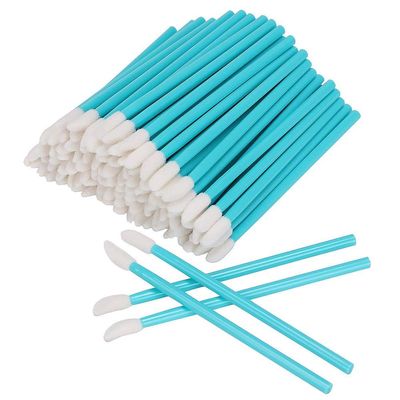 150 disposable lip brush makeup brush pen lipstick lipstick mascara wand brush clean eyelash makeup brush applicator blue