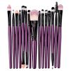 Makeup Brush Set Eyeshadow Liquid Foundation Eyeliner Eyelash Lip Makeup Makeup Brush Cosmetic Beauty Tool Set 15Pcs 1ZH view 1