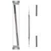 Professional Facial Milia Removal and Whitehead Extractor & Lancet - Double Ended Circle Loop & Sharp Needle Pimple Popper Tool - 2-in-1 Blackhead & Blemish Remover - Zit and Pimple Acne Removal view 1
