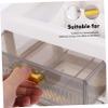 Cabilock 1pc Plastic Drawer Organizer for Cosmetics Jewelry and Sundries Storage Case for Bathroom Bedroom Office and Home Use view 3