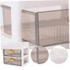 Cabilock 1pc Plastic Drawer Organizer for Cosmetics Jewelry and Sundries Storage Case for Bathroom Bedroom Office and Home Use view 4