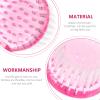 10pcs Handle Grip Nail Fingernail Cleaning Nail Dust Brush Round Nail Hand Nail Brush with Long Handle view 3