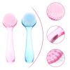 10pcs Handle Grip Nail Fingernail Cleaning Nail Dust Brush Round Nail Hand Nail Brush with Long Handle view 4