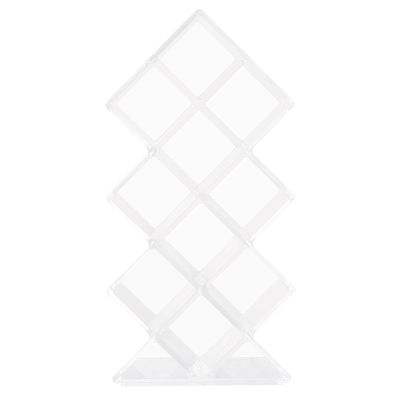 Cabilock 1pc Lipstick Organizer Slots Stylish Makeup Rack for Desktop Lip Gloss Storage Box for Cosmetics and Items