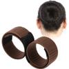 5PCS Hair Bun Maker, Fast & Easy Donut Bun Maker French Twist Hairstyle Tool Portable Hair Assecories for Women Kids Long Hair view 1