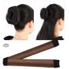 5PCS Hair Bun Maker, Fast & Easy Donut Bun Maker French Twist Hairstyle Tool Portable Hair Assecories for Women Kids Long Hair view 4