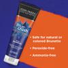 John Frieda Blue Crush Shampoo and Conditioner Set for Brunettes, Nourishes Color-Treated and Natural Hair, Blue Pigments for Vibrant, Cool-Toned Brunette Hair, 8.3 Oz, Pack of 2 view 2