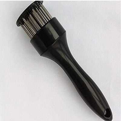 21 Needle Steak Pork Chops Quickly Tender Meat Floss Meat Needle Knock Hammer Kitchen Tool Meat Tenderer (White)