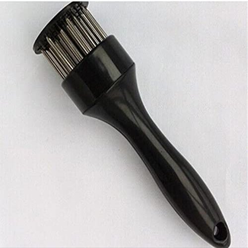 21 Needle Steak Pork Chops Quickly Tender Meat Floss Meat Needle Knock Hammer Kitchen Tool Meat Tenderer (White)