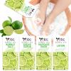 nbc BeautiLab Pedicure Kit Foot Soak Set: Bubble Salt, Sugar Scrub, Massage Mask, Massage Lotion in a Box, 4 Step Foot Spa Kit for Dry Feet,Tired Feet1 Set Lemon) view 1