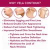 Anacis Advanced Neck Under Chin Mask Works for V-line Neck Chin Jawline - Fine Lines - Neck Wrinkles - Sagging Skin - For Women and Men. (5 Double Masks) view 3