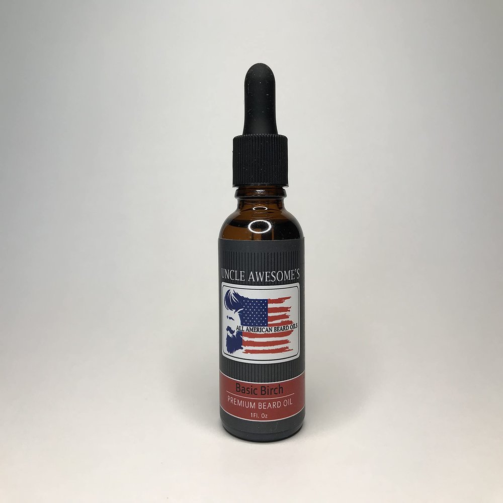 All American Beard Oils Premium Beard Oil Basic Birch