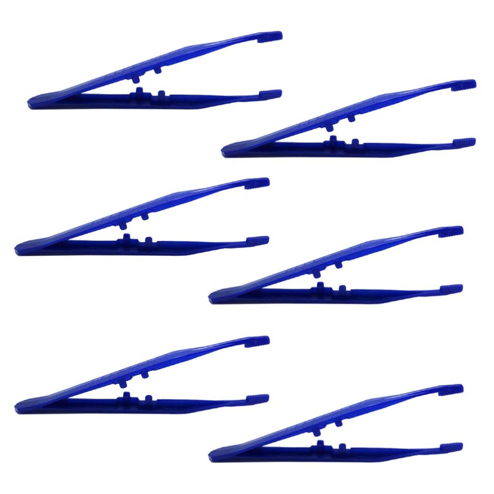 100pcs Small Tweezers Mediacl Tweezers Beads