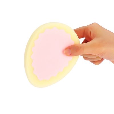 Hair Removal Depilation Sponge, Women Waxing Polishing Buffing Sponge Hair Removal Pad Depilatory Skin Care Tool Hair Removal Sponge Hair Buffer Remover(Water Droplets)
