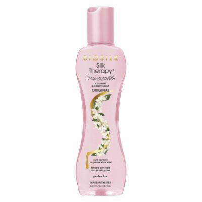 BioSilk Irresistible Collection Silk Therapy Leave-in Treatment, For All Hair Types, Jasmine & Honey Scent, Sulfate, Paraben, & Cruelty-Free, 5.64 Oz