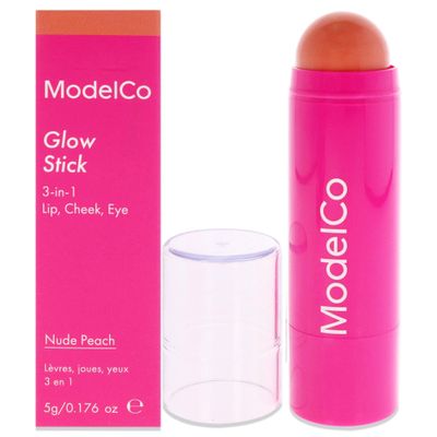 Glow Stick 3-In-1 - Nude Peach by ModelCo for Women - 0.176 oz Makeup