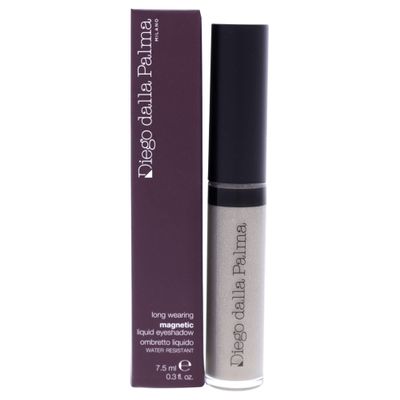 Diego dalla Palma Long Wearing Magnetic Liquid Eyeshadow - Water-Resistant And Long-Wearing - Full, Vibrant And Luminous Color - Silky-Smooth Texture - Weightless, Crease-Proof - 41 Platino - 0.3 Oz