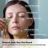 KPD Roller Face Massager For Women Men | 100% Natural Jade Stone Facial Roller Massage with Gua Sha Tool for Face Eye Neck Foot Massage | Skin care And Anti-Aging Therapy- (Multi) view 4