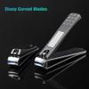 FVION Nail Clippers Set, Stainless Steel Fingernail & Toenail Clippers with Nail File, Heavy-Duty Nail Cutters for Thick Nails for Men & Women, Gift Box view 2