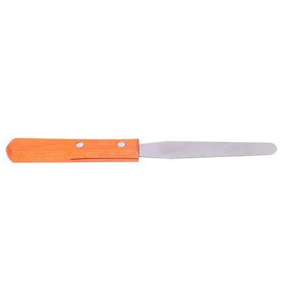 Non-Stick Wax Spatulas, Metal Wax Spatulas,Stainless Steel Wax Spatulas Body Waxing Sticks with Wooden Handle for Hair Removal
