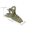 Minkissy 6Pcs Large Hair Claw Clips Matte Jaw Hair Clamps Nonslip Big Claw Clips French Design Hair Accessories Strong Hold for Women Girls view 4