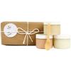 Bare Botanics 3 pc Body Scrub Gift Set - Ready to Gift Naturally Scented Sea Salt Scrub Made in Madison, WI - Formulated w/Skin Loving Moisturizers - Vegan, Cruelty Free Exfoliator w/a Cute Spoon view 1