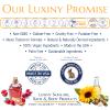 Bath Salts for Women, Relaxing Sea Salt Bath Soak with Moisturizing Almond Oil and Essential Oils, Made in The USA by Luxiny, 16 oz. (Grapefruit) view 2