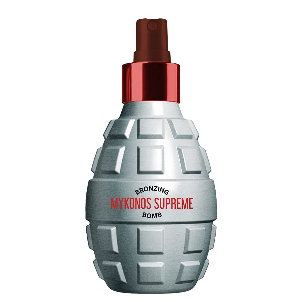 Eda Taspinar Mykonos Supreme Bronzing Bomb Tanning Oil Spray | Accelerated Dark Mediterranean Tanning Lotion | Exotic Scent No SPF | Moisturizing | Fast, Dark Bronzer | Do You Dare 200 ml (6.8 oz)