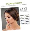 Beaupretty 12pairs Eyeliner Stickers Double Strips for Eye Makeup Easy to Apply Eye Line Strips Portable for Travel and Everyday Use view 3