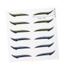 Beaupretty 12pairs Eyeliner Stickers Double Strips for Eye Makeup Easy to Apply Eye Line Strips Portable for Travel and Everyday Use view 4