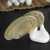 Healifty 1pc Yak Horn Comb-Wide Tooth Hair Comb - Detangling for Hair & Beard - No Static Natural Sheep Horn for Women and Men view 4