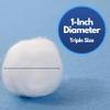 Amazon Basics Cotton Balls, 600 Count (3 Packs of 200) (Previously Solimo) view 3
