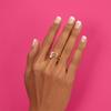 Dashing Diva Magic Press Nails - Day to Night | Short, Square Shaped Press On Nails | Long Lasting Stick On Gel Nails | Lasts Up to 7 Days | Contains 30 Stick On Nails, 1 Prep Pad, 1 File view 2