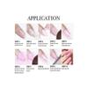 Triple Vitamin Dip Powder Nail Liquid Set - Gel Base Activator Gel Top Set 3 (Step 2-4) 18ml - NO LED UV/LAMP Needed, Color French Pink White Nail Dipping Powder DIY Professional Home Salon view 2