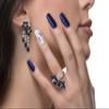 Triple Vitamin Dip Powder Nail Liquid Set - Gel Base Activator Gel Top Set 3 (Step 2-4) 18ml - NO LED UV/LAMP Needed, Color French Pink White Nail Dipping Powder DIY Professional Home Salon view 4