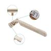 Eco-Friendly Razor | Disposable | Recycled Material | Men & Women Shaving Razor | Twin Blade | Biodegradable Wheat Straw, 50 Count (Pack of 1) view 3