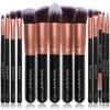 SHANY Makeup Brushes - Rose All Day - 14-Piece Brush Set  Foundation Powder Concealers Eye Shadows Makeup brushes - Complete Kabuki Makeup Brush Set in Rose Gold - 14 PCS view 2