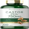 Carlyle Castor Oil 750mg | 200 Softgels | Traditional Herb | Non-GMO, Gluten Free Supplement view 1