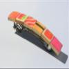 Sushi Themed Wooden Tile Hair Barrette view 2