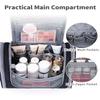 Narwey Hanging Toiletry Bag for Women Travel Makeup Bag Organizer Toiletries Bag for Cosmetics Essentials Accessories (Large, Black) view 3