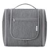 Narwey Hanging Toiletry Bag for Women Travel Makeup Bag Organizer Toiletries Bag Men for Cosmetics Essentials Accessories (Large, Grey) view 1