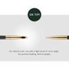 SOO ADOR okhee Edge Eye Brush NUN05  Professional Korean Eye Makeup Brush, Slim Angled Precision Brush for Defining Eye Edges, Under Eye Shadow, Outer Corner & Soft Eyeliner view 3