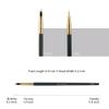 SOO ADOR okhee Edge Eye Brush NUN05  Professional Korean Eye Makeup Brush, Slim Angled Precision Brush for Defining Eye Edges, Under Eye Shadow, Outer Corner & Soft Eyeliner view 4