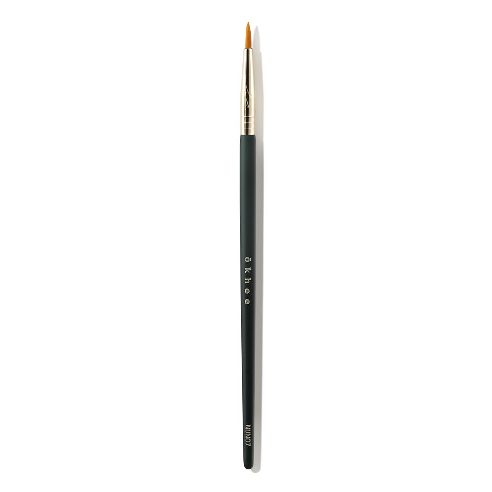 SOO ADOR okhee Eyeliner Brush NUN07 Professional Korean Eye Makeup Brush, Precision Liner Brush for Gel & Liquid Eyeliner, Sharp Definition and Controlled Line Work
