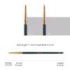 SOO ADOR okhee Eyeliner Brush NUN07  Professional Korean Eye Makeup Brush, Precision Liner Brush for Gel & Liquid Eyeliner, Sharp Definition and Controlled Line Work view 4