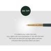 SOO ADOR okhee Under Eye Brush NUN08  Professional Korean Eye Makeup Brush, Precision Under Eye & Tear Duct Brush for Pearl, Glitter & Soft Eye Definition view 3