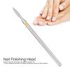 Dioche 50pcs Nail Art Drill Bits - Nail Polishing Grinding Head Emery Manicure Drill Bits Multifunction Nail Sanding Head Dead Skin Removal Manicure Tool Accessory for Nail Home Salon(01) view 4